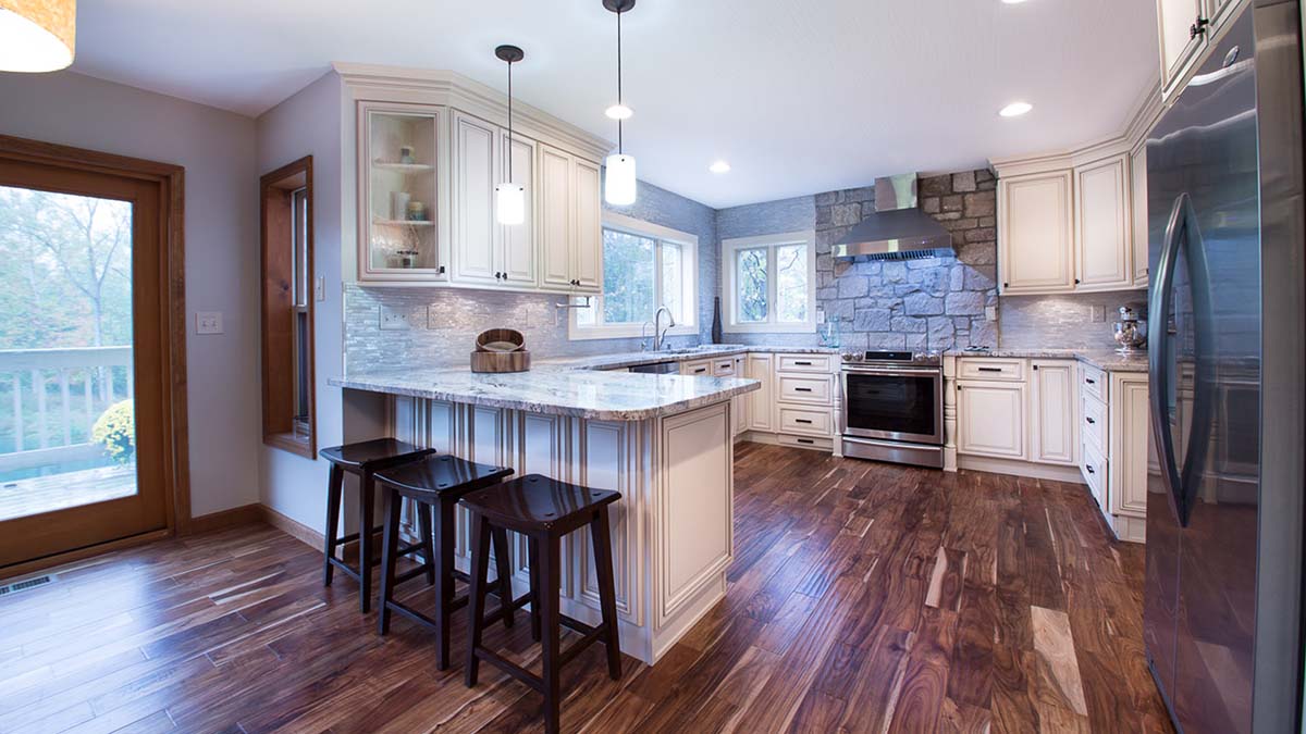 The farmhouse aesthetic kitchen